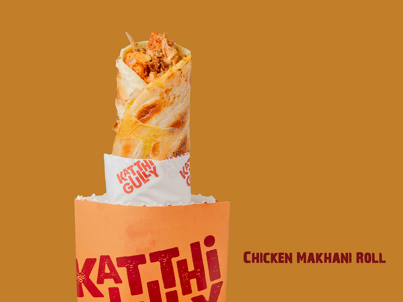 Chicken Makhani Roll