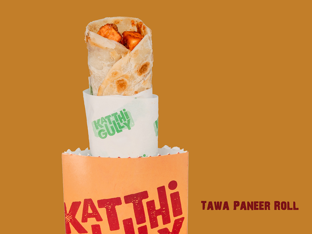 Tawa Paneer Roll